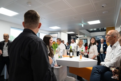 Menschen beim Networking