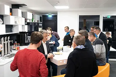 Menschen beim Networking