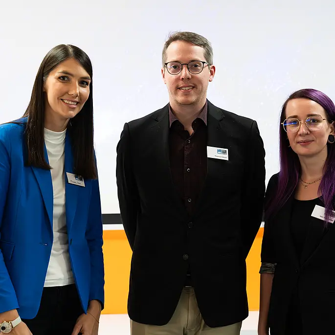 Foto der drei Vortragenden