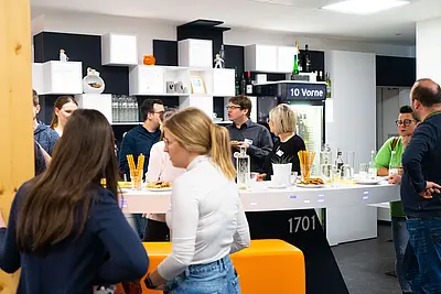 Menschen beim Networking