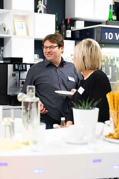 Menschen beim Networking