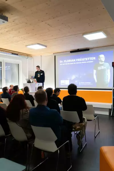 Vortragende aus Publikumssicht