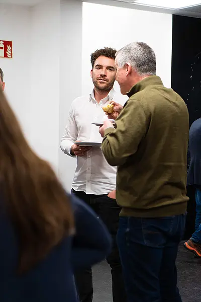 Menschen beim Networking