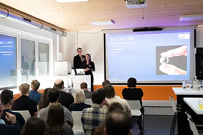 Vortragende aus Publikumssicht