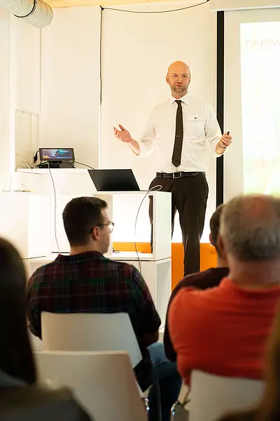 Vortragende aus Publikumssicht