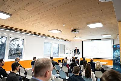 Vortragender aus Publikumssicht