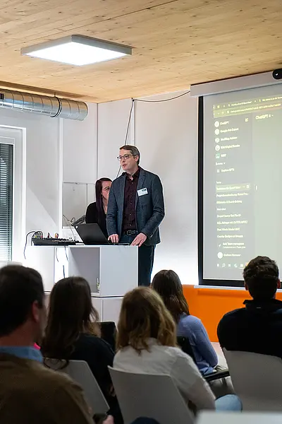 Vortragende aus Publikumssicht