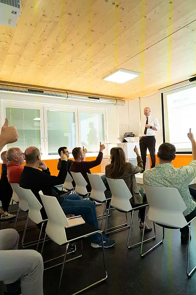 Vortragende aus Publikumssicht