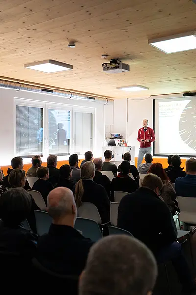 Vortragende aus Publikumssicht