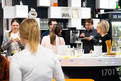 Menschen beim Networking