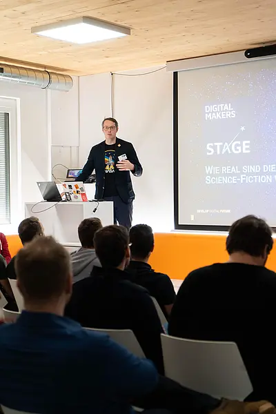 Vortragende aus Publikumssicht