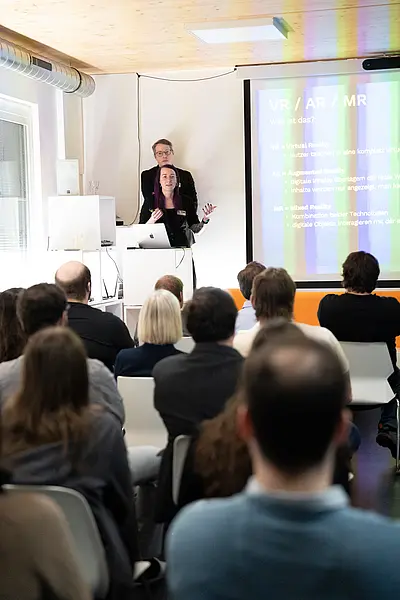 Vortragende aus Publikumssicht