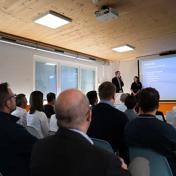 Vortragende aus Publikumssicht