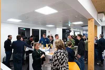 Menschen beim Networking