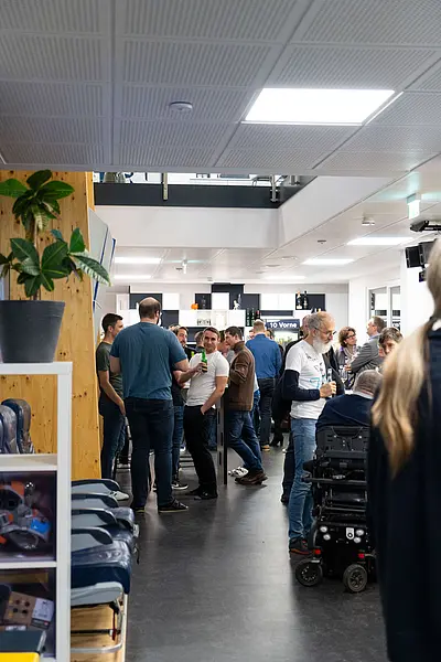 Menschen beim Networking